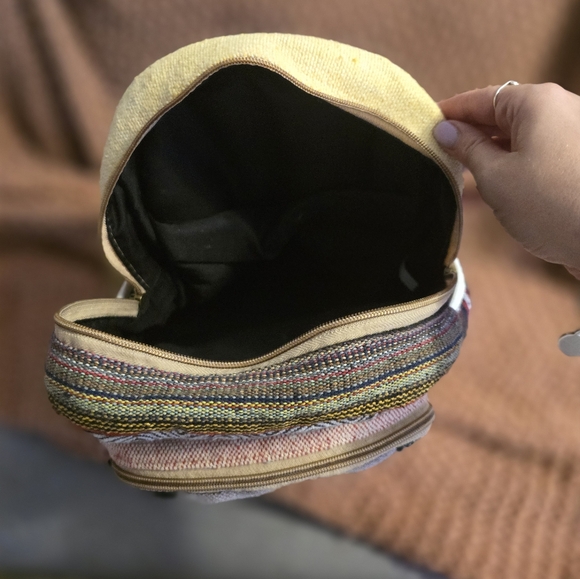 Himalayan Hemp Mini Backpack - Picture 4 of 4